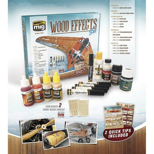 AMMO of Mig Jimenez 7801 WOOD EFFECTS SET – zdjęcie 2
