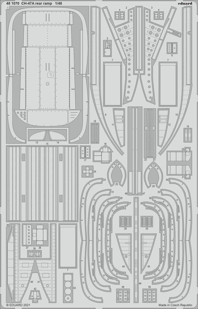 Eduard BIG49311 CH-47A HOBBY BOSS 1/48 – zdjęcie 2