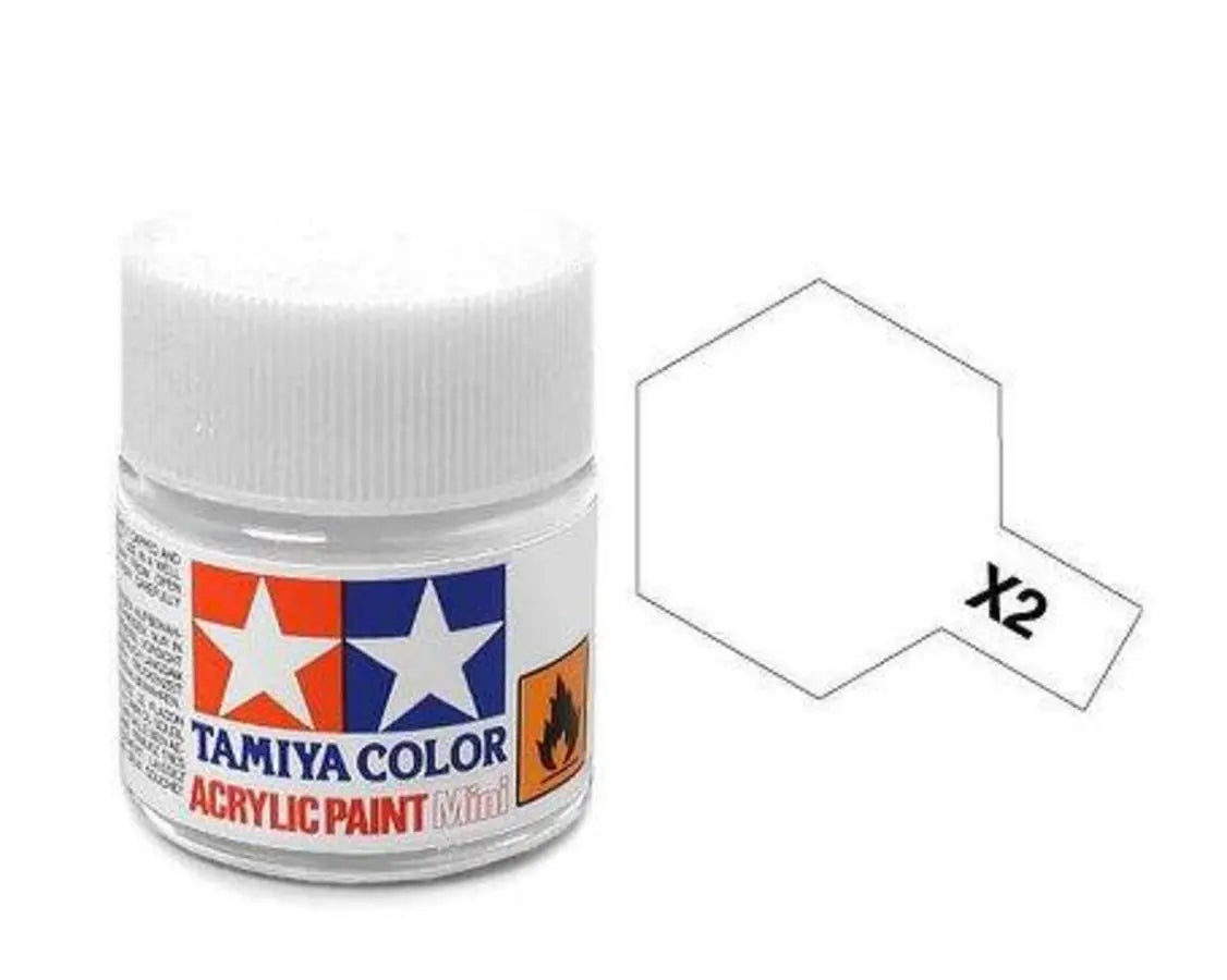 Tamiya 81002 Acryl X-2 White 23ml
