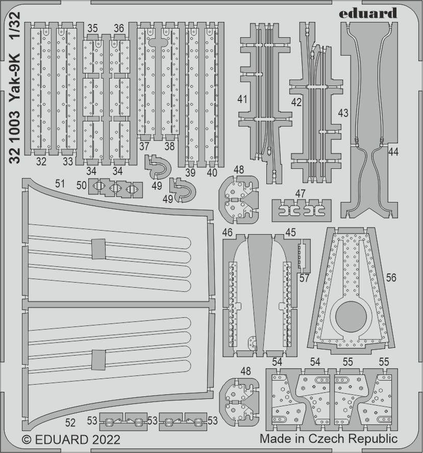 Eduard 321003 Yak-9K ICM 1/32 – zdjęcie 2
