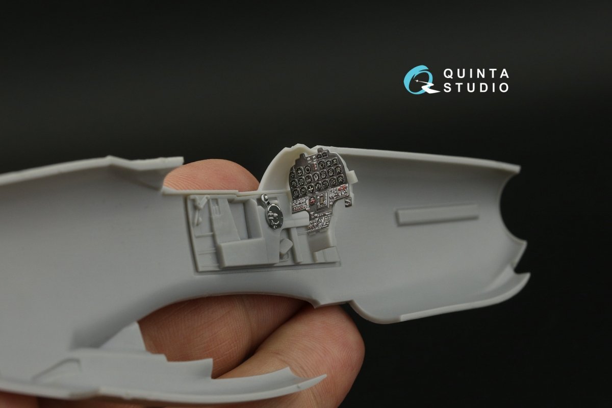 Quinta Studio QDS-48364 F-82G Twin Mustang 3D-Printed &amp;amp; coloured Interior on decal paper (Modelsvit) (Small version) 1/48 – zdjęcie 2
