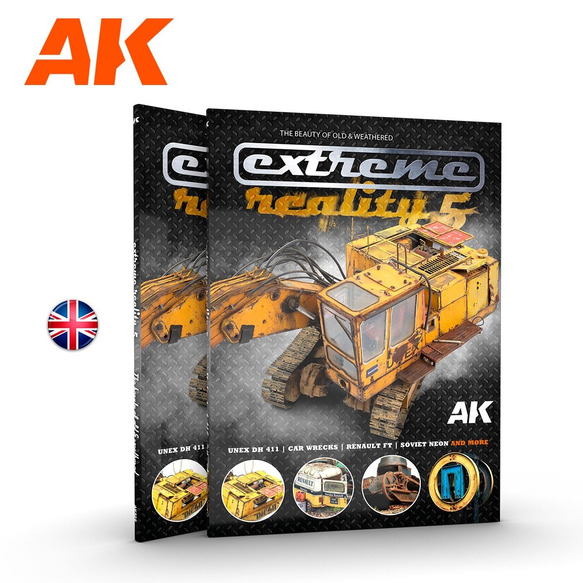 AK Interactive AK529 EXTREME REALITY 5 – THE BEAUTY OF OLD & WEATHERED