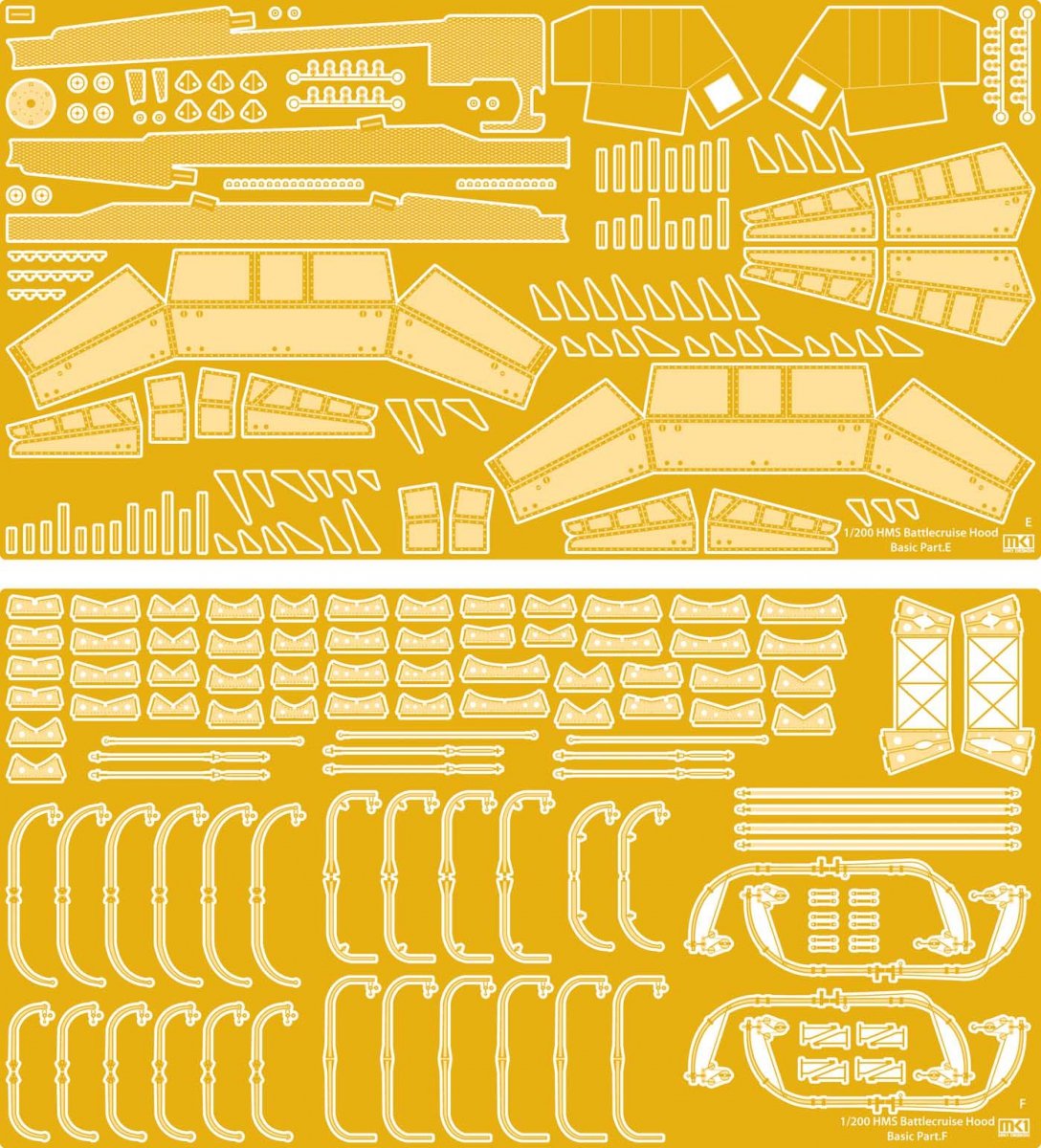 MK1 Design MD-20016 HMS Hood Value Pack 1/200 – zdjęcie 4