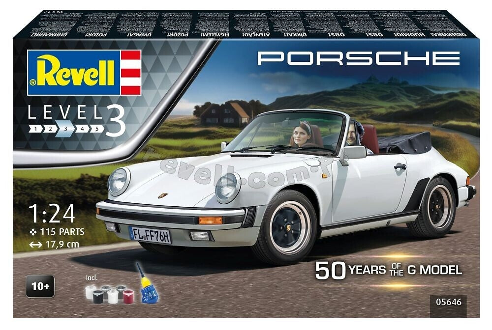 Revell 05646 Porsche 911 G-model 50 years - model set 1/24 – zdjęcie 4