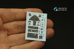 Quinta Studio QD48392 F8F-1 Bearcat 3D-Printed &amp;amp; coloured Interior on decal paper (Academy) 1/48 – zdjęcie 4