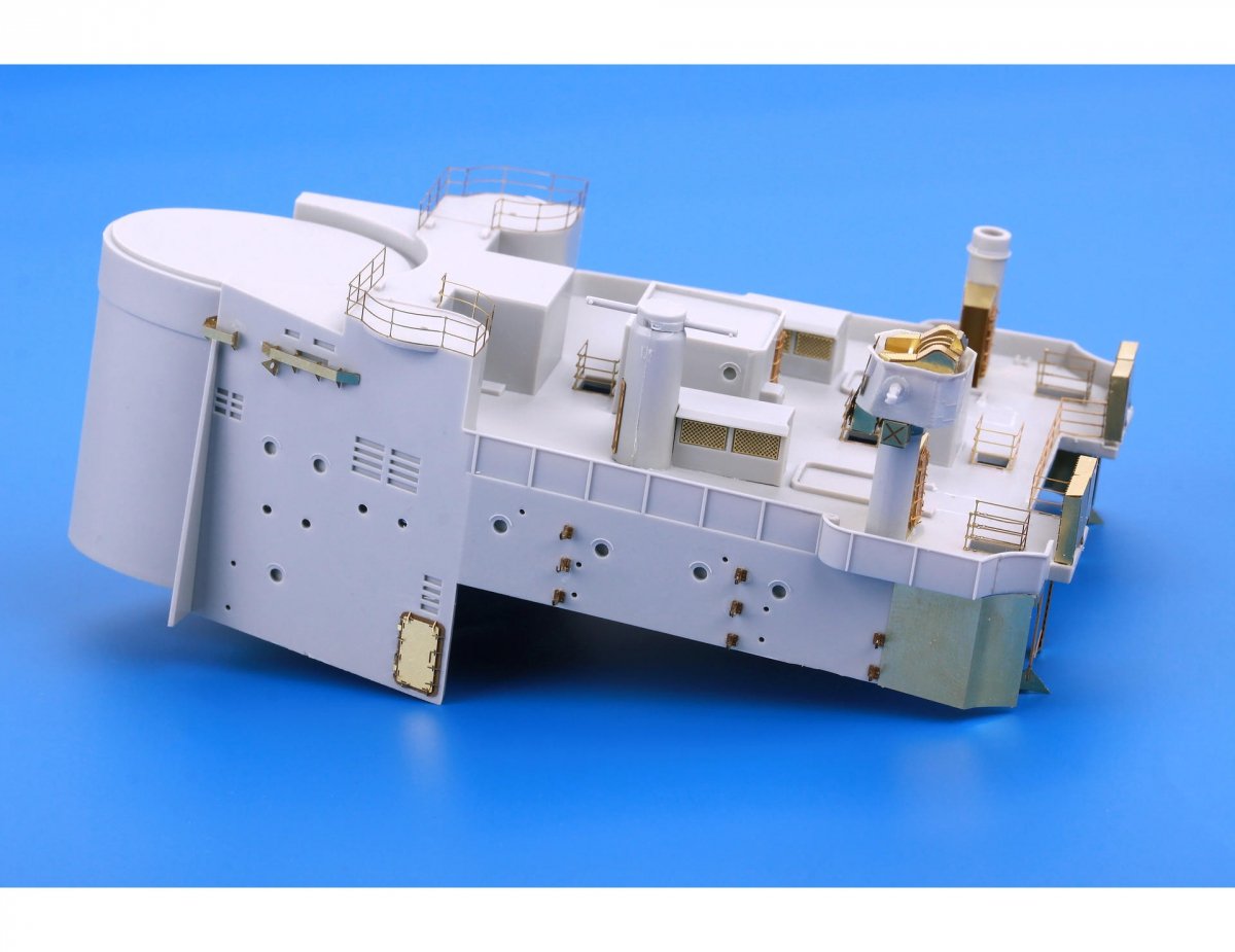 Eduard 53197 HMS Hood pt. 7 main top TRUMPETER 1/200 – zdjęcie 3