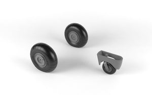 Armory Models AW48205 Dornier Do 17M/P/Z, Do 215 wheels w/weighted tires 1/48 – zdjęcie 5