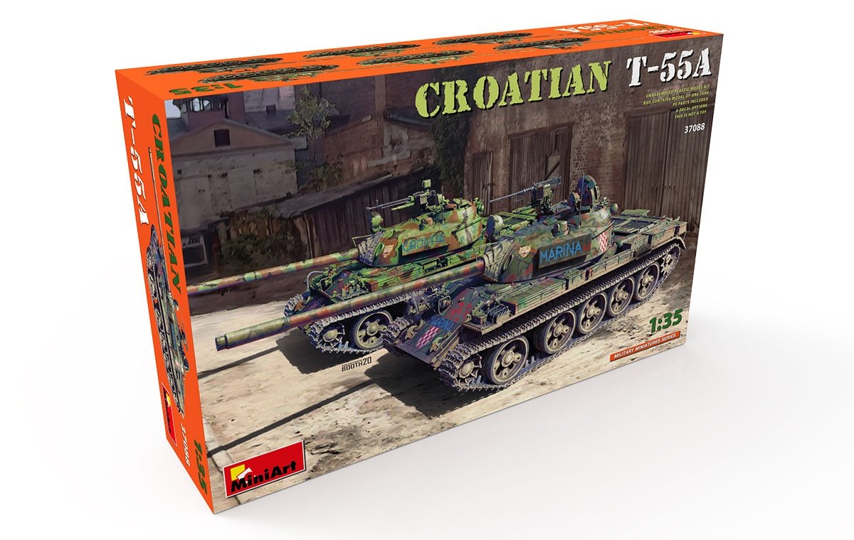 MiniArt 37088 CROATIAN T-55A 1/35 – zdjęcie 5