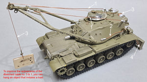 Eureka XXL ER-3572 Zestaw waloryzacyjny do M728 Combat Engineer Vehicle dopasowany do AFV Club 35254 / Upgrade kit for the M728 Combat Engineer Vehicle fit to AFV Club 35254 1/35 – zdjęcie 6