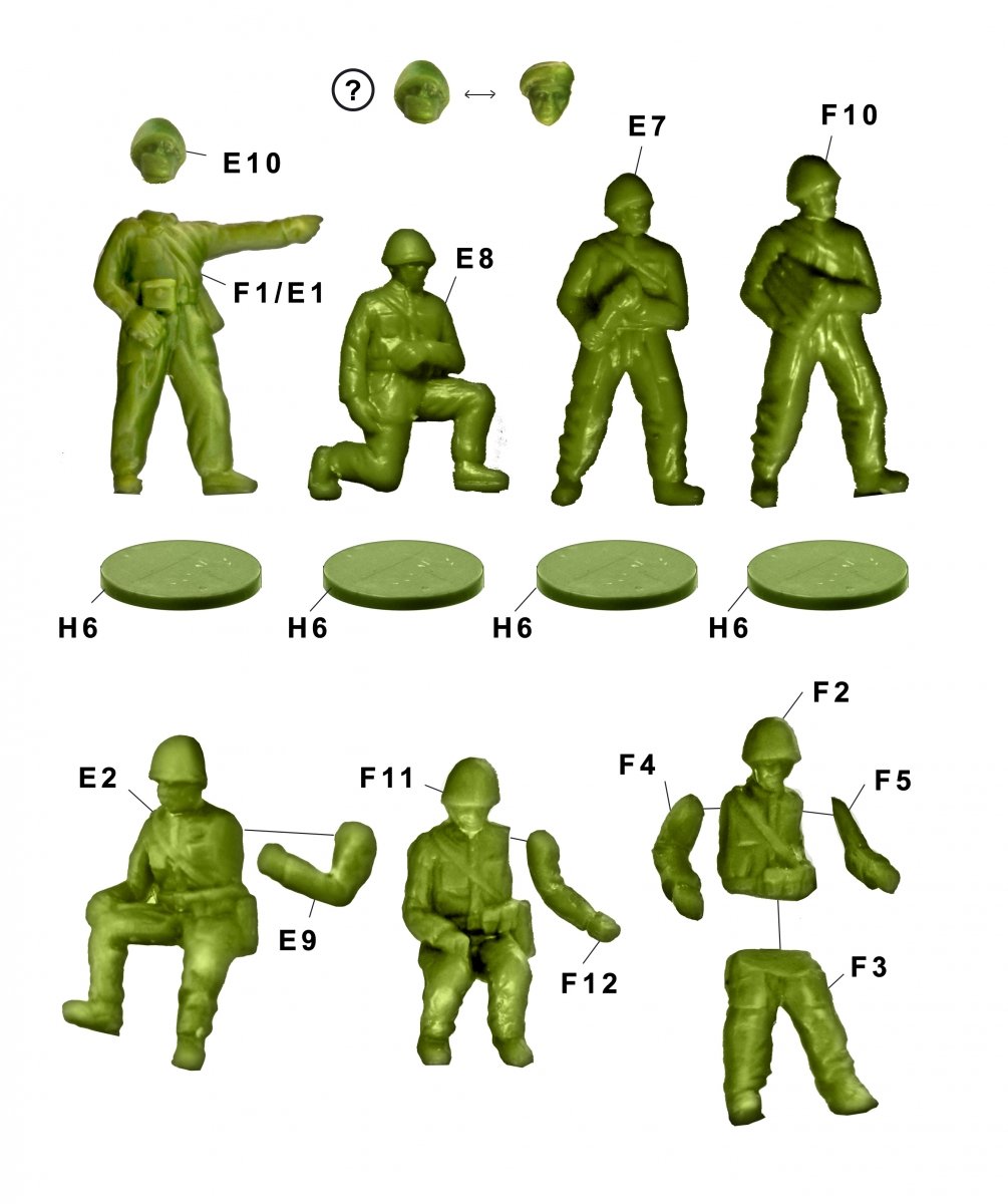 First to Fight PL057 Polscy Artylerzyści Artylerii Motorowej 1/72 – zdjęcie 3