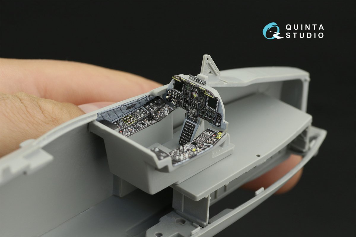 Quinta Studio QD48196 A-10C 3D-Printed &amp;amp; coloured Interior on decal paper (for Italeri ) 1/48 – immagine 15
