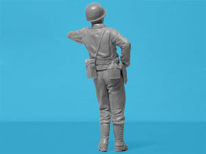ICM 35599 Patrouille militaire américaine de la Seconde Guerre mondiale (G7107 avec MG M1919A4) 1/35 – image 19