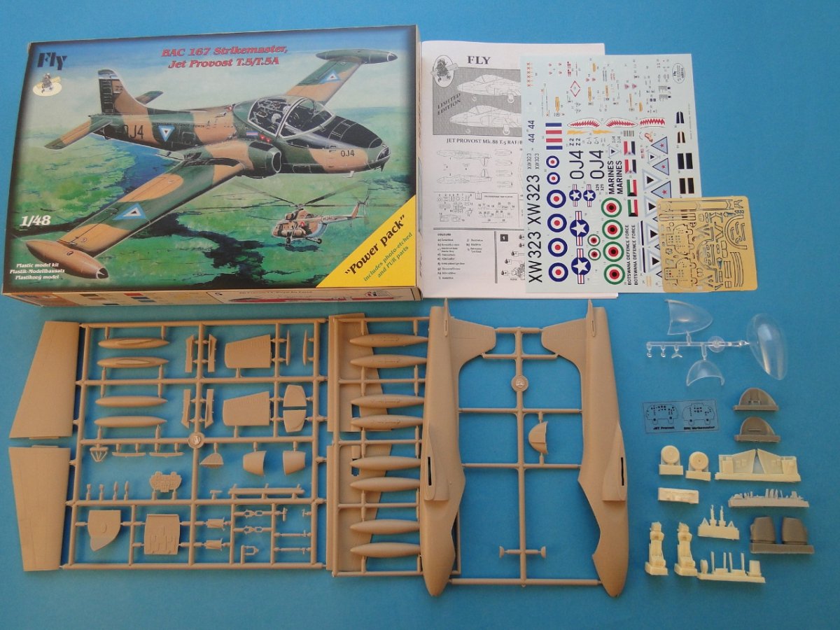 Fly 48016 BAC 167 Strikemaster Jet Provost T.5/T.5A 1/48 – zdjęcie 3