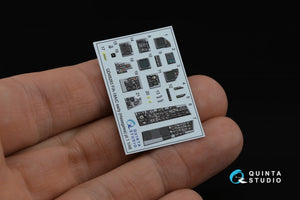 Quinta Studio QD48283 F/A-18A / C early 3D-Printed &amp;amp; colored Interior on decal paper (Hasegawa) 1/48 – image 6