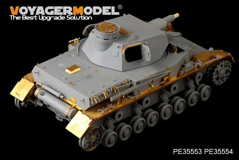 Voyager Model PE35554 WWII German Pz.Kpfw.IV Ausf.A Fenders For DROGON 6747 1/35 – zdjęcie 3