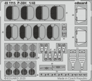 Eduard 491115 P-38H 1/48 TAMIYA – image 2