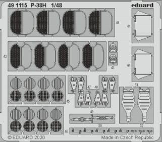 Eduard 491115 P-38H 1/48 TAMIYA – image 2