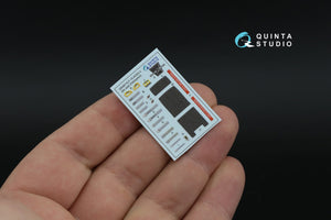 Quinta Studio QD48598 F-15A/F-15C Early/F-15J Early 3D-Printed &amp;amp; colored Interior on decal paper (Hasegawa) 1/48 – image 10