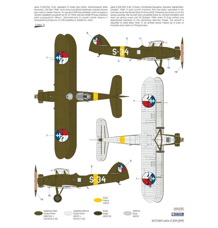 Special Hobby 72369 Letov S.328 Slovak National Uprising 1/72 – image 12