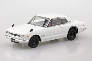 Aoshima 05883 Nissan Skyline 2000 GT-R (White) 1/32 – zdjęcie 2