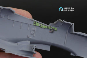 Quinta Studio QDS-48253 P-51D 3D-Printed &amp;amp; colored Interior on decal paper (Tamiya) (small version) 1/48 – image 5