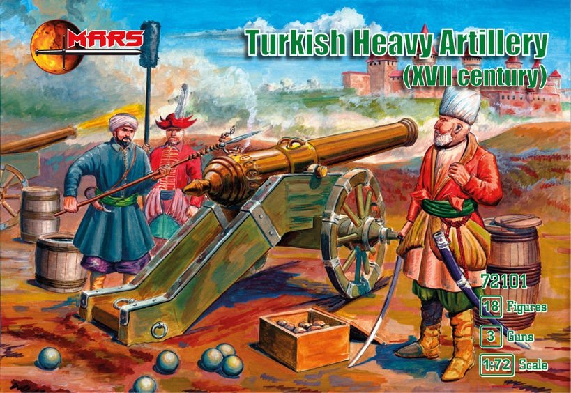 Mars 72101 Turkish Heavy Artillery 16th century (1/72)