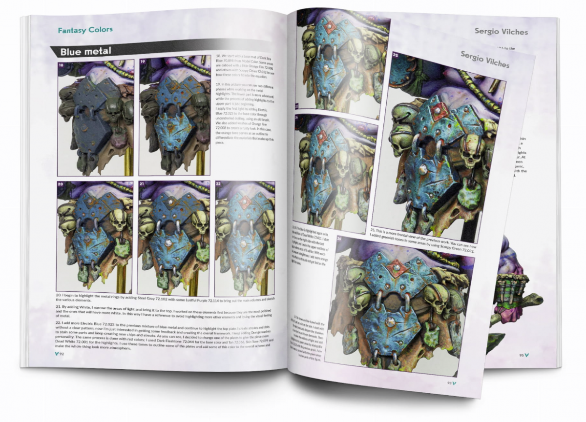 Vallejo 75069 Fantasy Colors Book EN – zdjęcie 3