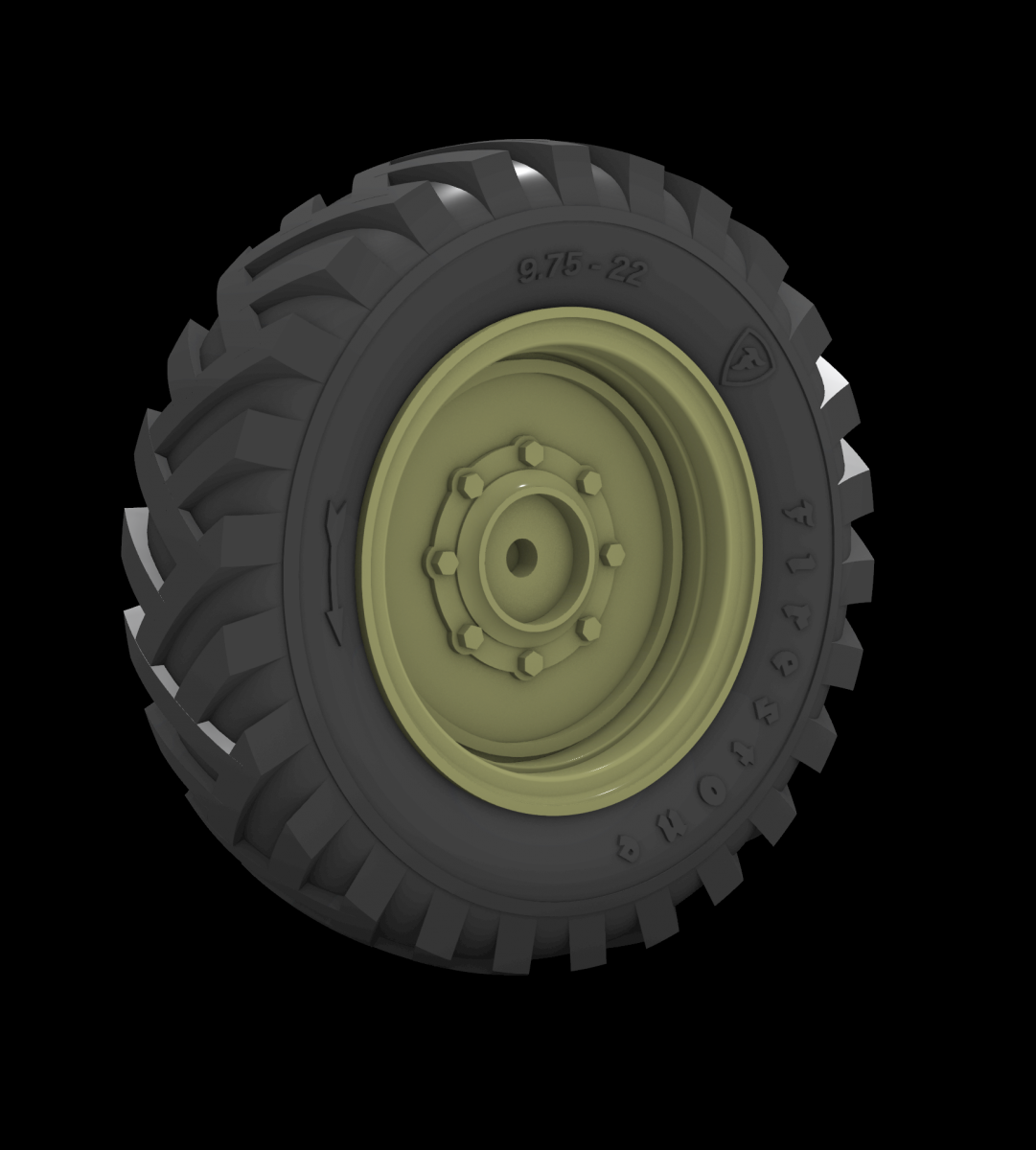 Panzer Art RE35-734 M39 Csaba Road wheels (Firestone) 1/35 – zdjęcie 2