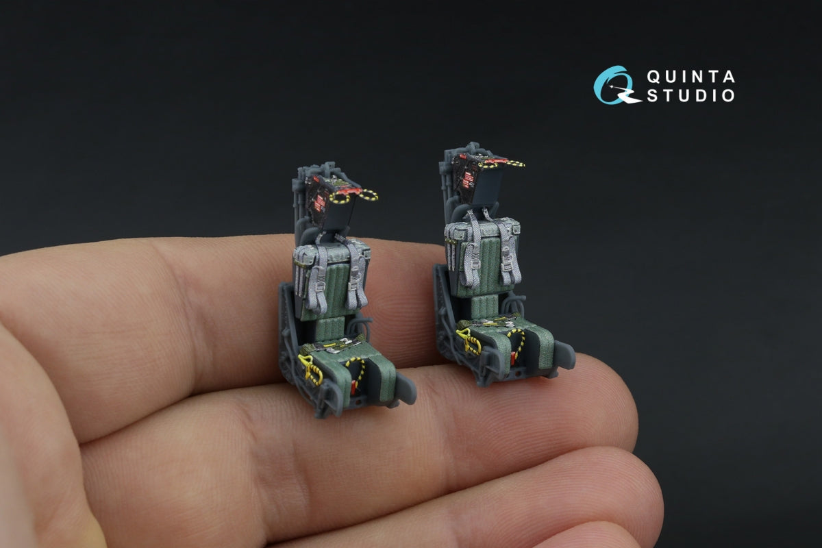 Quinta Studio QR+48093 GRU-7A early, 2 ejection seats for F-14 A (Hasegawa, GWH) 1/48 – immagine 6