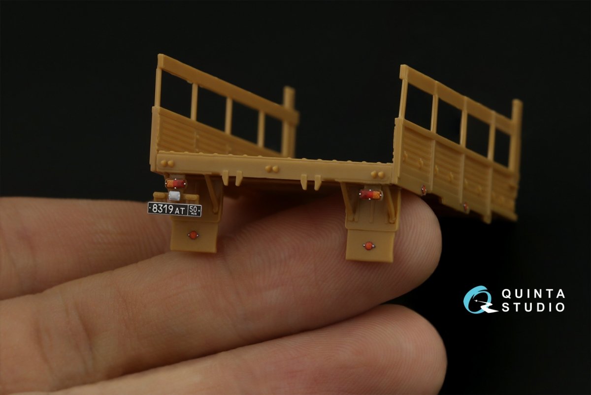 Quinta Studio QD72069 Ural-4320 3D-Printed &amp;amp; colored Interior on decal paper (Zvezda) 1/72 – image 8
