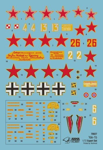 Arma Hobby 70027 Jakowlew Jak-1b Expert Set 1/72 – zdjęcie 16