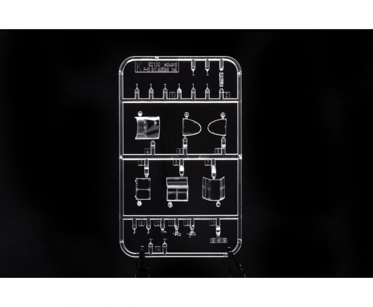 Eduard 84209 P-51B/C Mustang Birdcage canopy for 84209 1/48