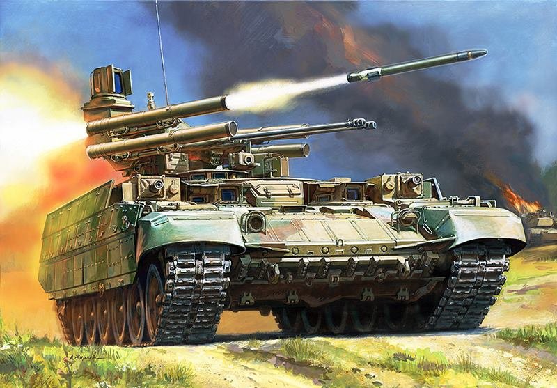 Zvezda 3636 Russian Fire Support Combat Vehicle TERMINATOR 1/35 – Bild 2