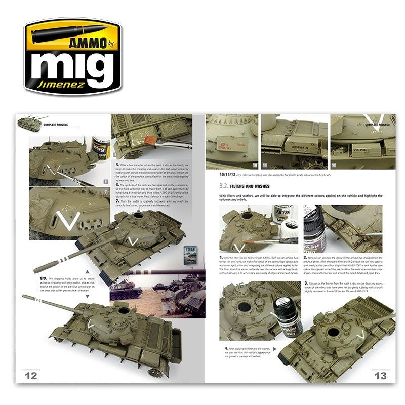 AMMO of Mig Jimenez 6155 ENCYCLOPEDIA OF ARMOUR VOL. 6 - COMPLETE PROCESS (English) – zdjęcie 3
