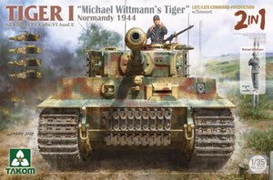 Takom 2201W Double Tiger I Box Limited Edition (Early And Late/Late Command/Michael Wittmann And Michael Wittmann) 1/35 – zdjęcie 3