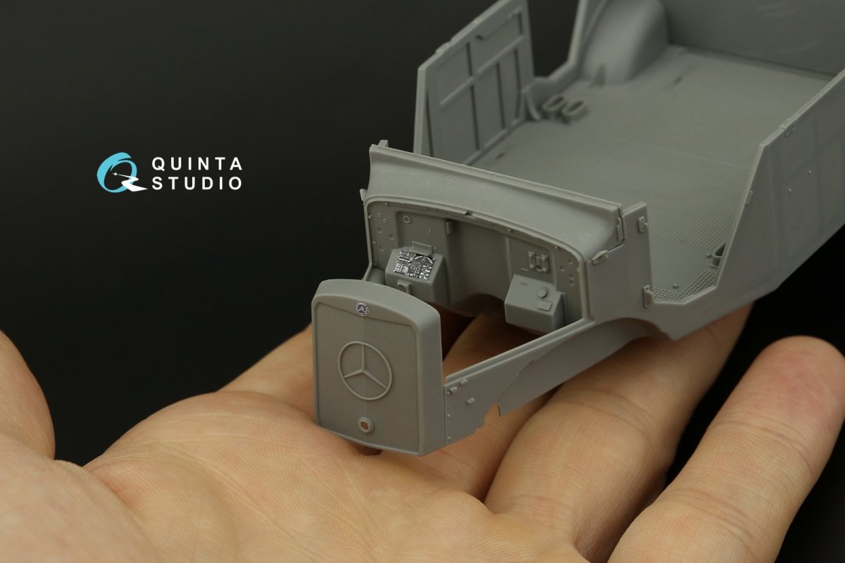 Quinta Studio QD35071 Mercedes-Benz L1500A 3D-Printed &amp;amp; colored Interior on decal paper (MiniArt) 1/35 – image 8