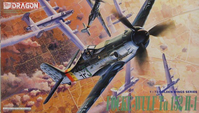 Dragon 5008 Focke Wulf Ta 152H-1 1/72