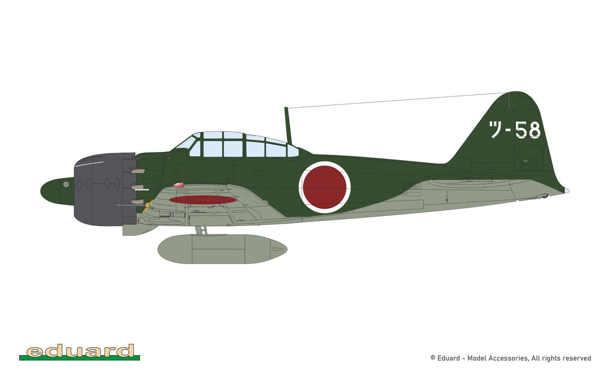 Eduard 84216 Mitsubishi A6M5 Zero Type 52a (Weekend Edition) 1/48 – image 4