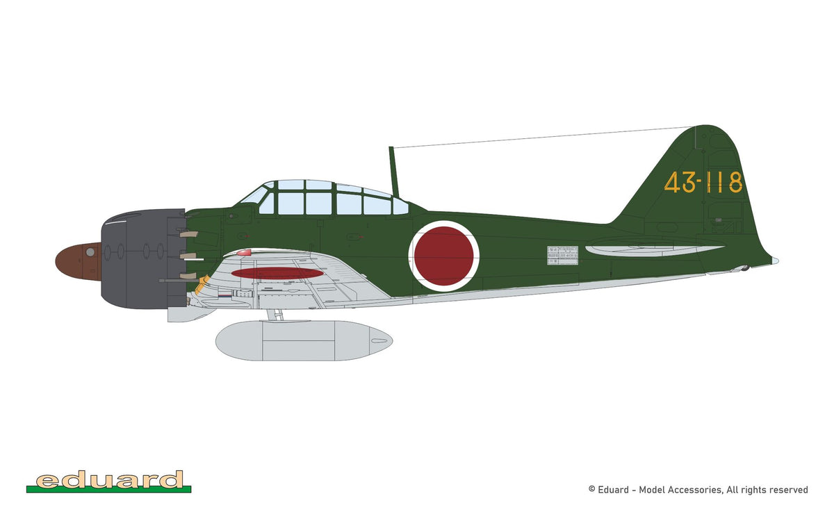 Eduard 84216 Mitsubishi A6M5 Zero Type 52a (Weekend Edition) 1/48 – image 6