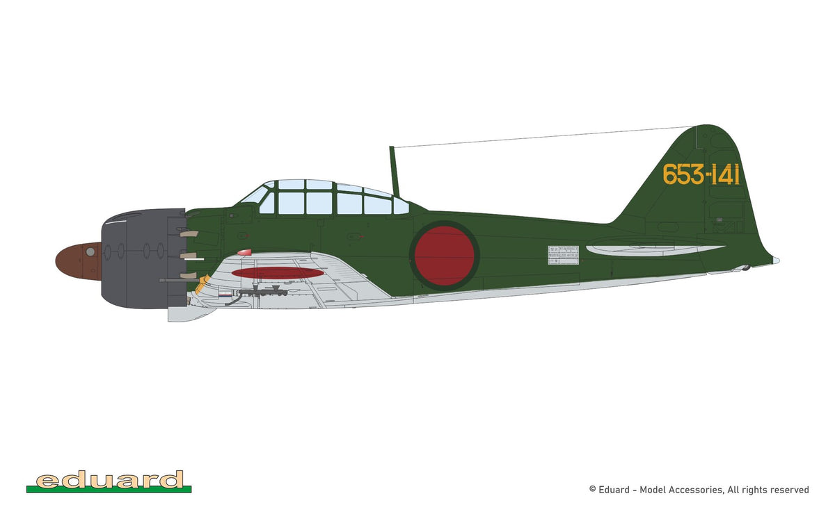 Eduard 84216 Mitsubishi A6M5 Zero Type 52a (Weekend Edition) 1/48 – image 3