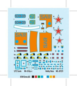 Hobby Boss 87221 Mi-8T Hip-C 1/72 – zdjęcie 2