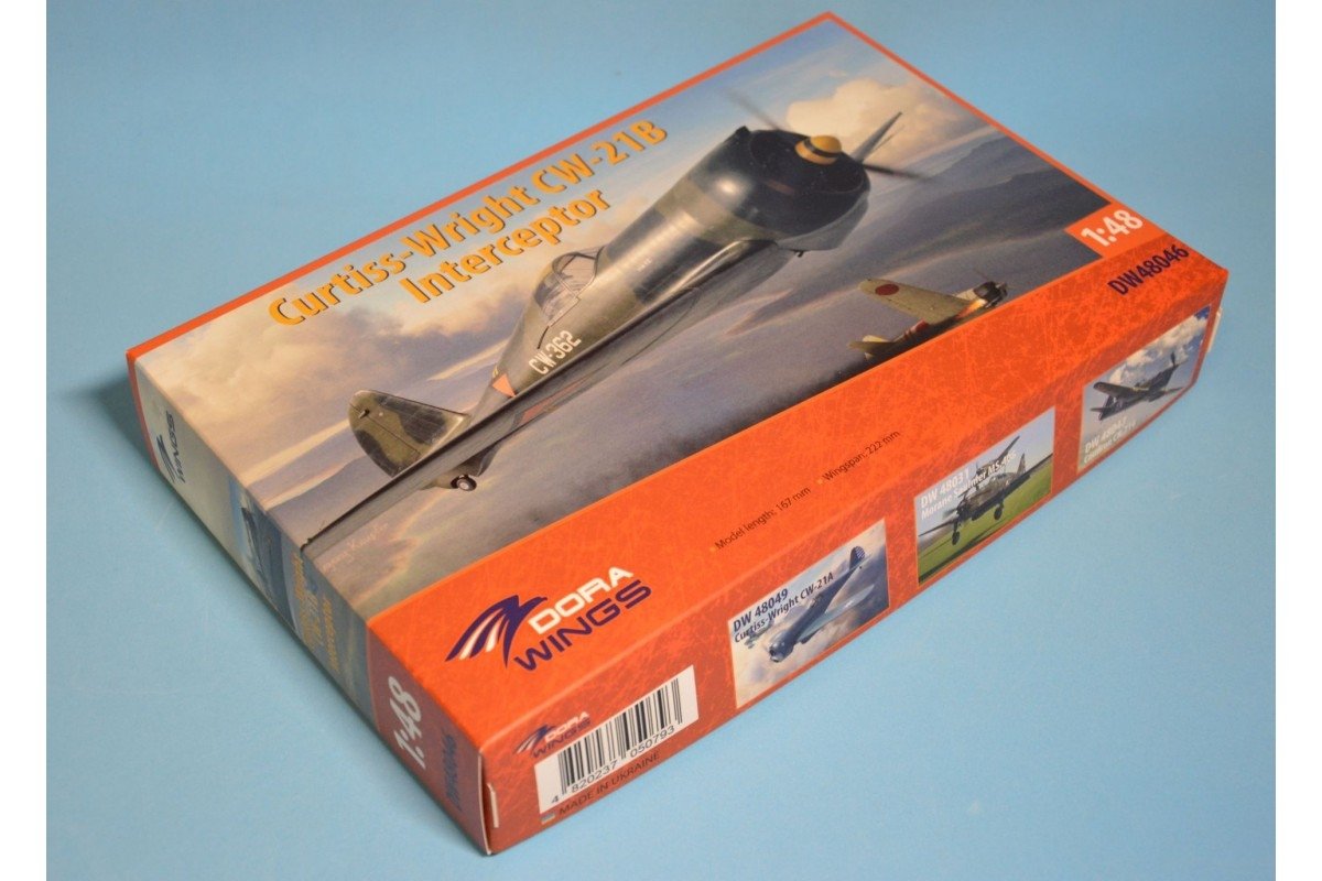 Dora Wings 48046 Curtiss-Wright CW-21B Interceptor 1/48 – immagine 3