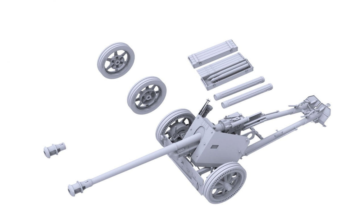 Das Werk DW16020 German 7,5cm PaK40 (mid/late) 1/16 – zdjęcie 4