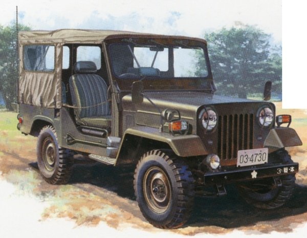 Fine Molds FM34 JGSDF Type 73 Light Truck (Canvas Top) 1/35 – Bild 3