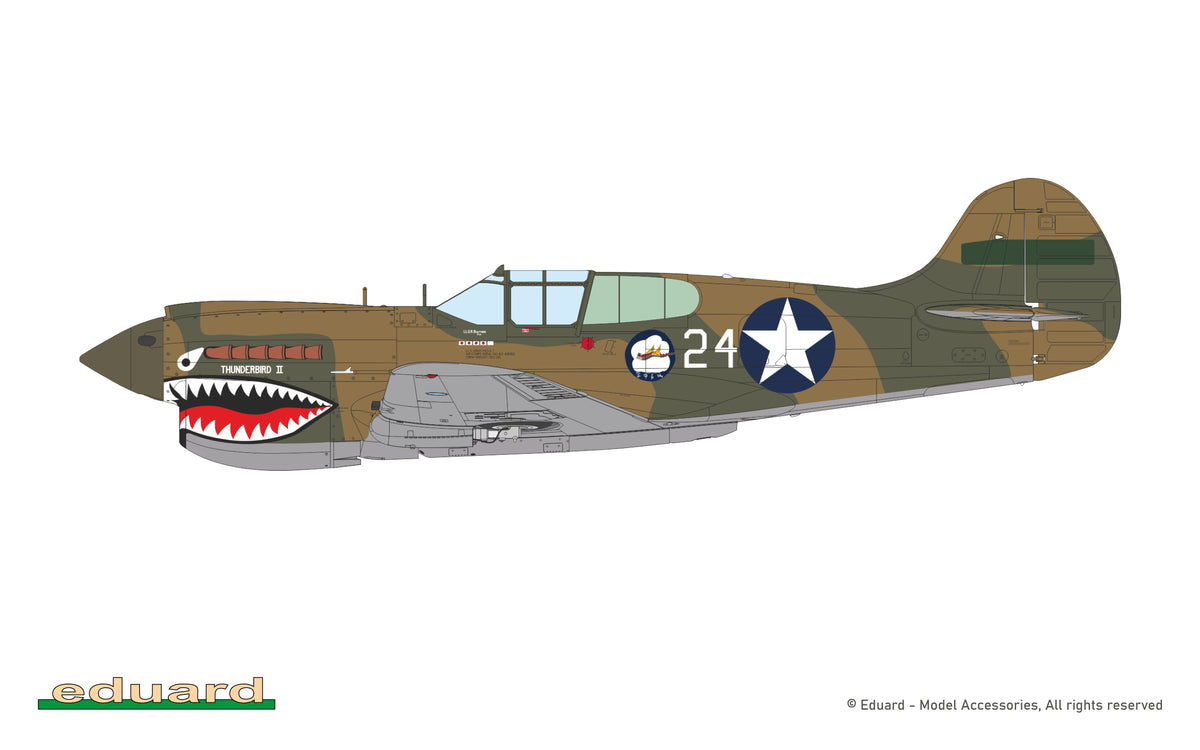 Eduard 82243 P-40K short tail 1/48 – image 6