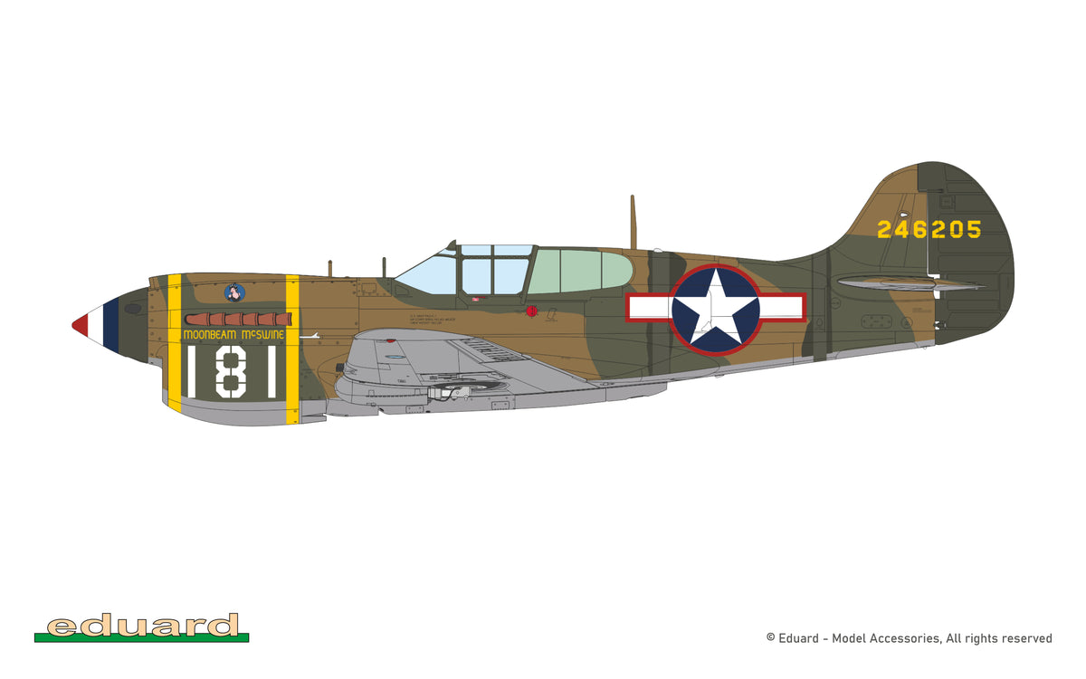 Eduard 82243 P-40K short tail 1/48 – image 7