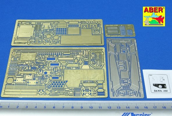 Aber 35074 Sd.Kfz.250/8 Neu Stumel (DRA) 1/35 – image 2
