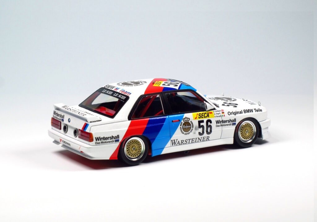 NuNu PN24017 Racing Series BMW M3 E30 Group A 1988 Spa 24 Hours Winner 1/24 – zdjęcie 3