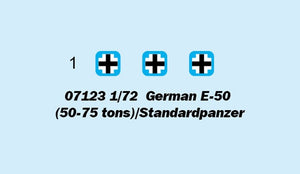 Trumpeter 07123 German E-50 Standardpanzer 1/72 – imagen 3