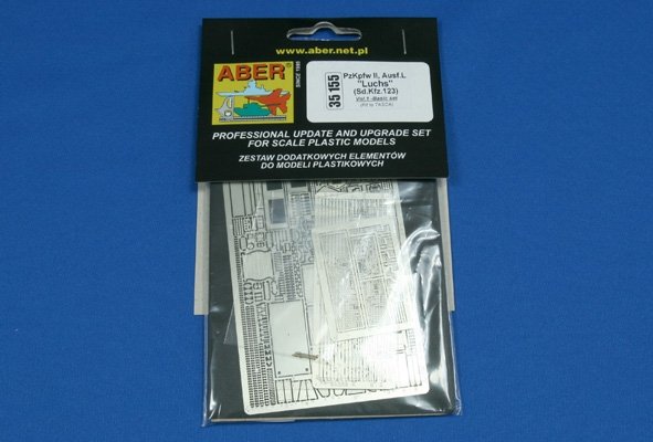 Aber 35155 Pz.Kpfw II, Ausf. L LUCHS (SD.Kfz. 123) cz.1 zestaw podstawowy (TASCA) 1/35 – zdjęcie 3